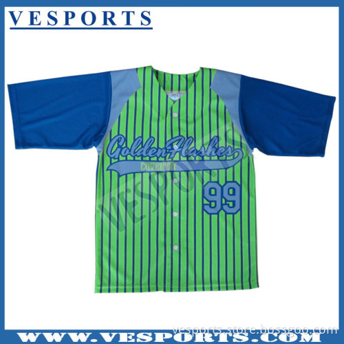 Sublimation College Baseball Jersey Sublimated